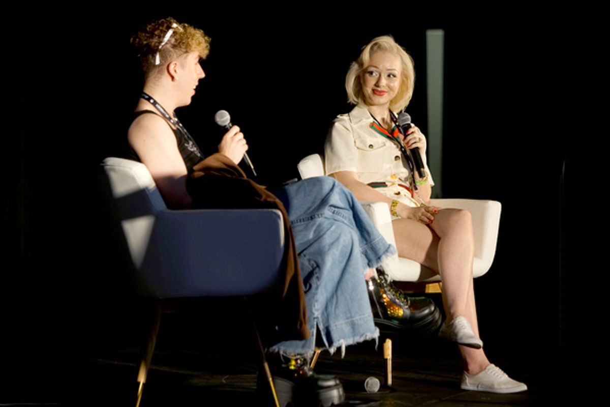 Jasmine Chiswell at Photos: VidCon Day 3 Included Derek Hough, Nia Sioux, and More