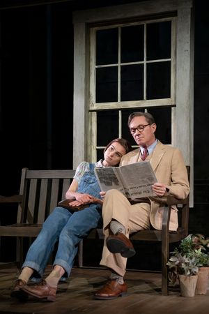Melanie Moore (“Scout Finch”) and Richard Thomas (“Atticus Finch”) @ BroadwayWorld Melanie Moore (“Scout Finch”) and Richard Thomas (“Atticus Finch”) Photo