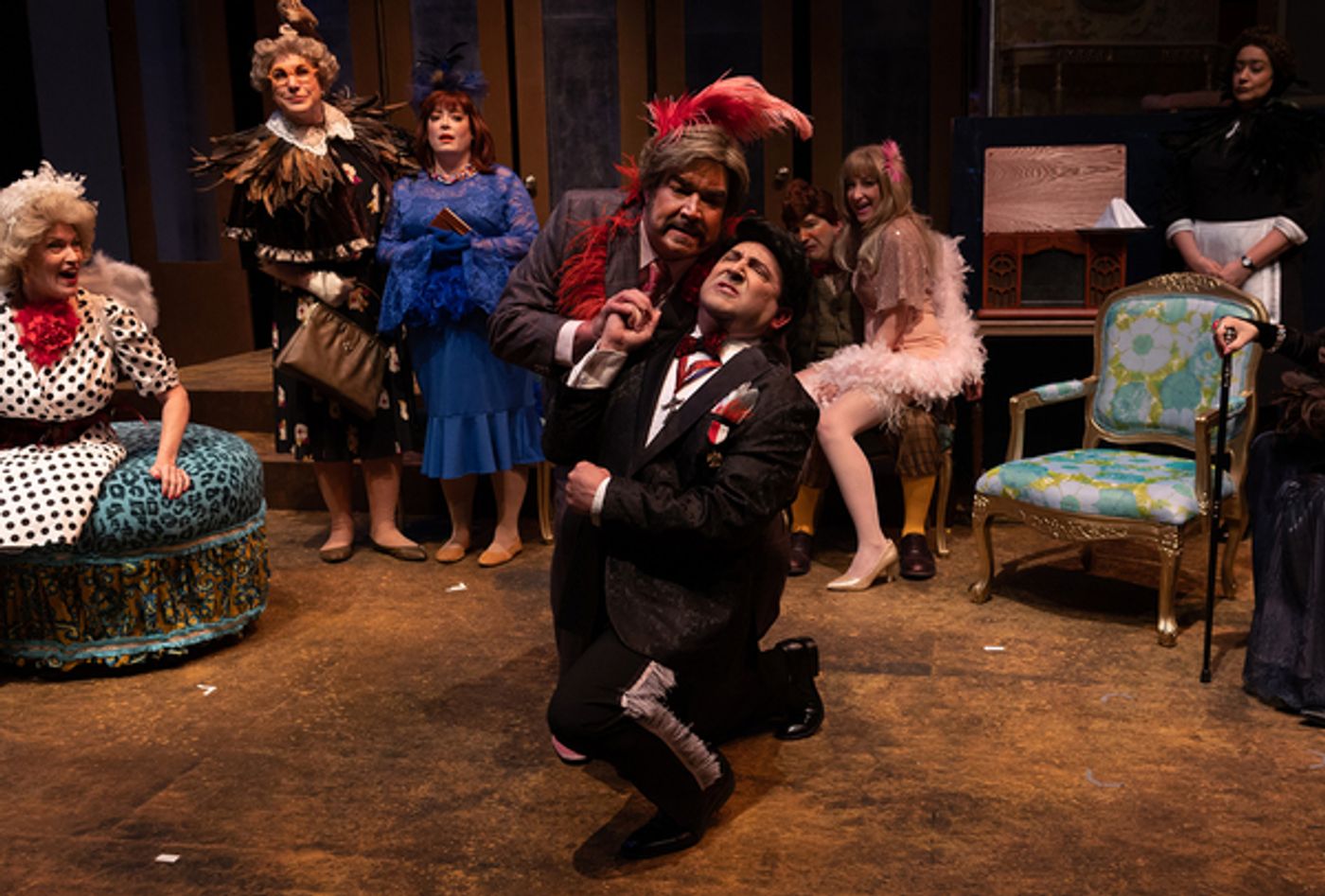 Photos: First Look at the World Premiere of A FINE FEATHERED MURDER: A MISS MARBLED MYSTERY at The Chopin Theatre  Image