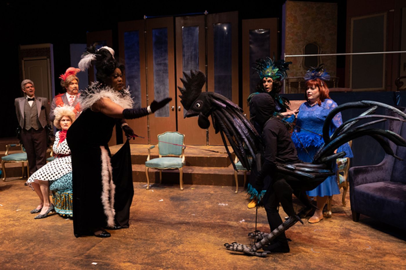 Photos: First Look at the World Premiere of A FINE FEATHERED MURDER: A MISS MARBLED MYSTERY at The Chopin Theatre  Image