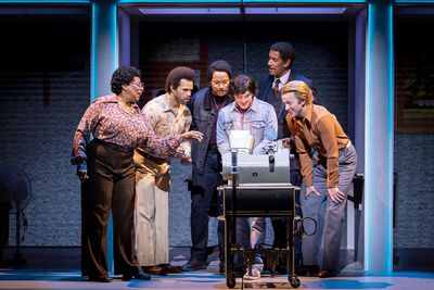 E. Faye Butler, Justin Keyes, Jay Donnell, Jarrod Spector, Timothy McCuen Piggee, and Photo