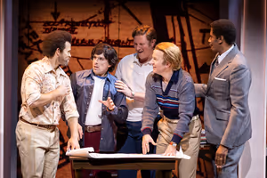 Justin Keyes, Jarrod Spector, Preston Truman Boyd, Eric Ankrim, and Timothy McCuen Pi Photo
