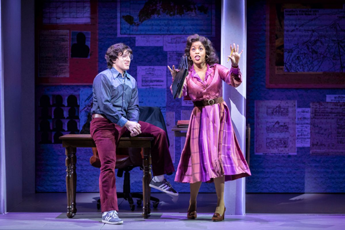 Alexandria J. Henderson and Jarrod Spector in Bruce at Seattle Rep at 