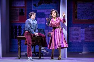 Alexandria J. Henderson and Jarrod Spector in Bruce at Seattle Rep Photo