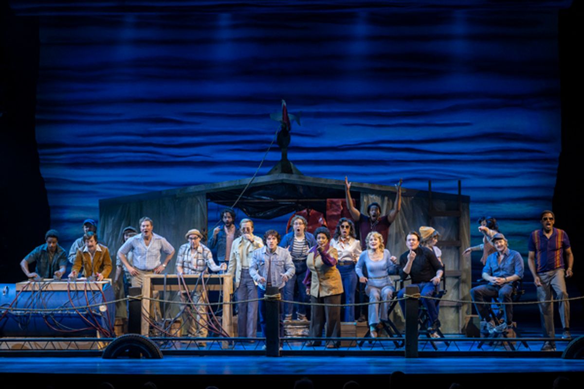 The cast of Bruce at Seattle Rep. at 