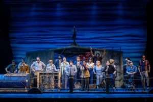 The cast of Bruce at Seattle Rep. Photo