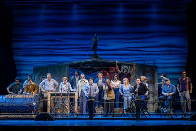 The cast of Bruce at Seattle Rep. Photo