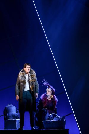 Andrew Samonsky and Eden Espinosa Photo