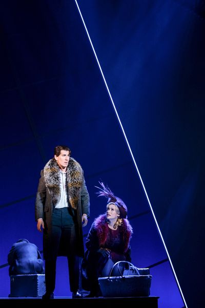 Andrew Samonsky and Eden Espinosa Photo