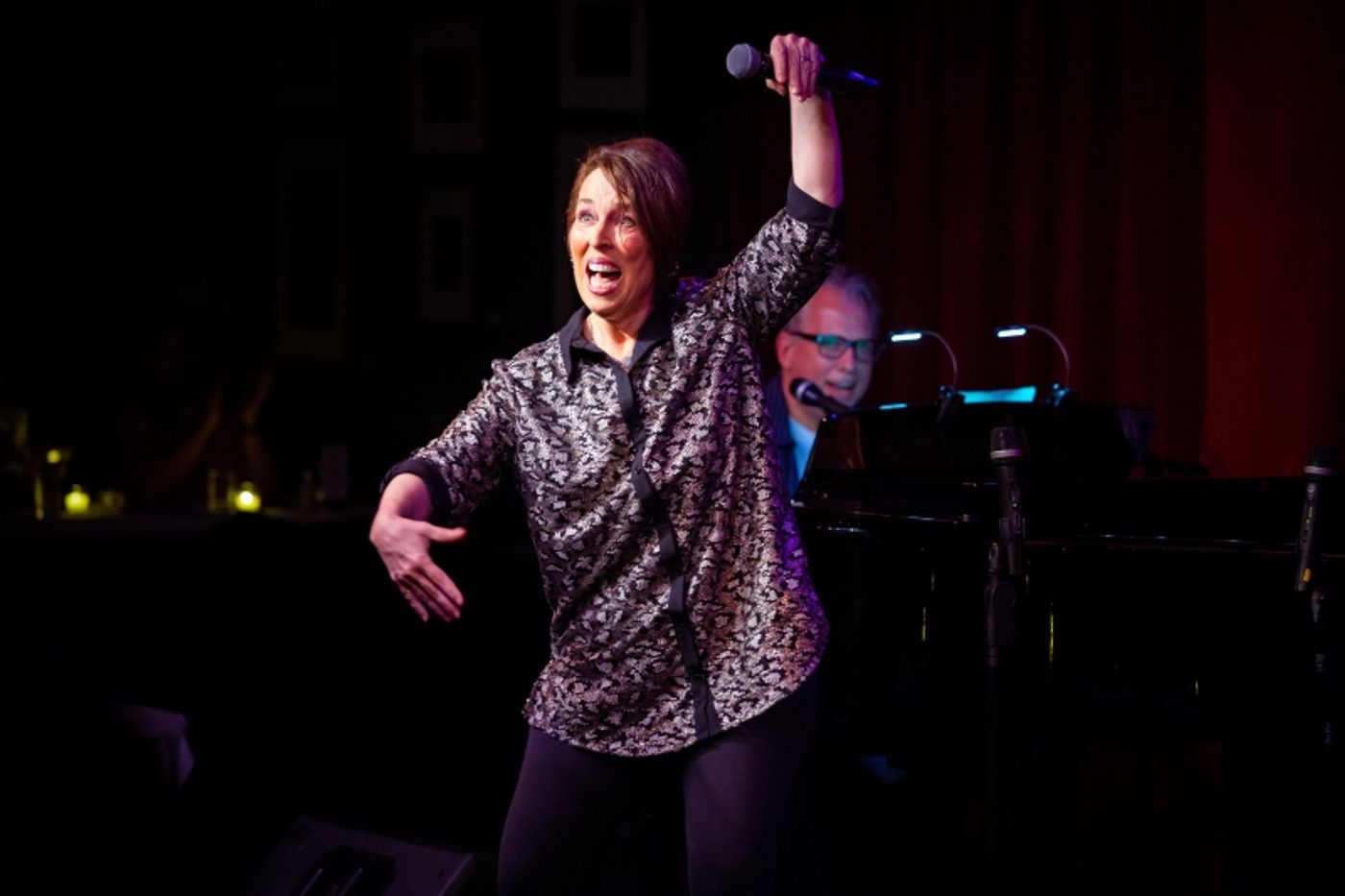 Photos:  Matt Baker Lenses THE LINEUP WITH SUSIE MOSHER at Birdland  On June 21st  Image