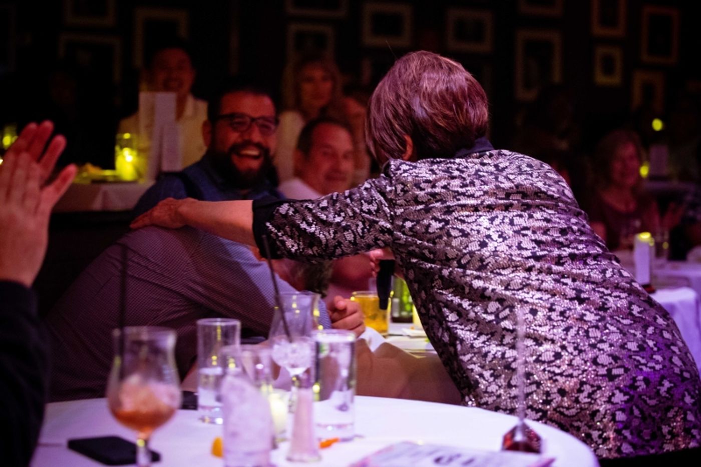 Photos:  Matt Baker Lenses THE LINEUP WITH SUSIE MOSHER at Birdland  On June 21st  Image