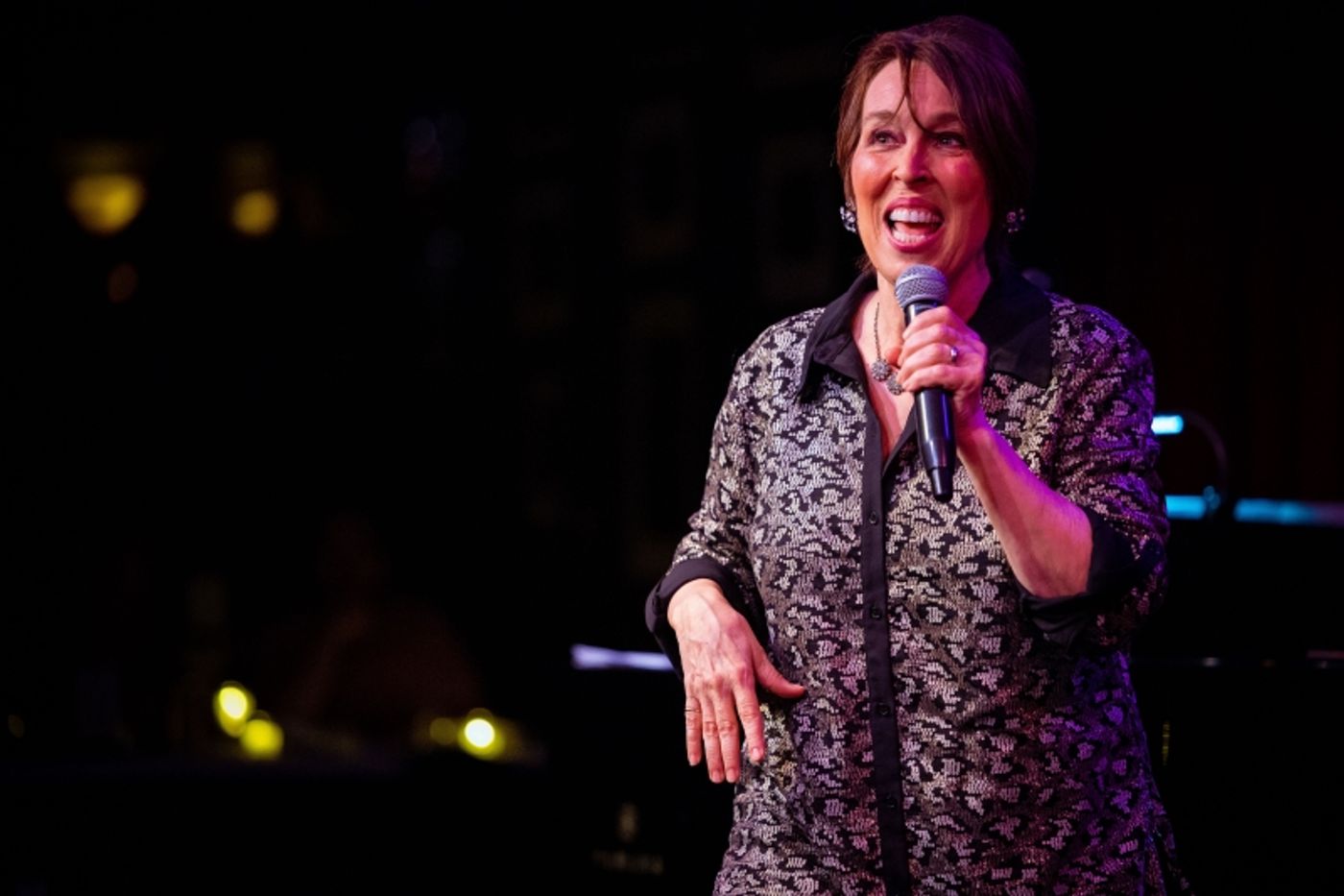 Photos:  Matt Baker Lenses THE LINEUP WITH SUSIE MOSHER at Birdland  On June 21st  Image