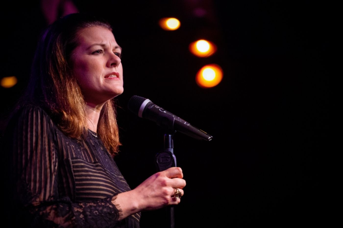 Photos:  Matt Baker Lenses THE LINEUP WITH SUSIE MOSHER at Birdland  On June 21st  Image