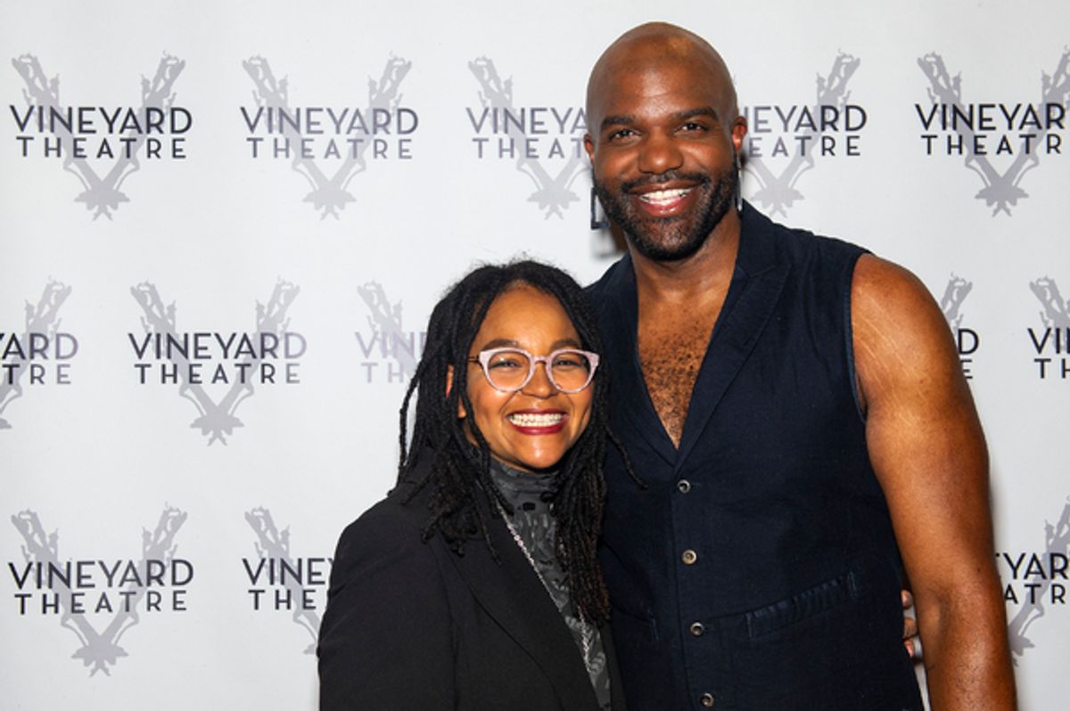 Crystal Dickinson and Carl Clemons-Hopkins at 