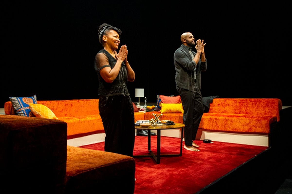 Crystal Dickinson and Carl Clemons-Hopkins at 