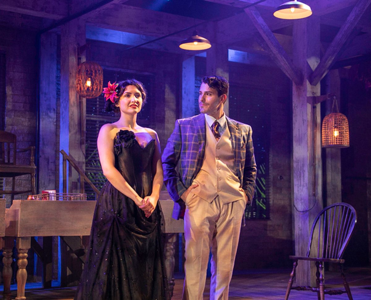 Maria Isabel Bilbao and Anthony Michael at Photos: ANNA IN THE TROPICS Begins This Week at Bay Street Theater & Sag Harbor Center for the Arts