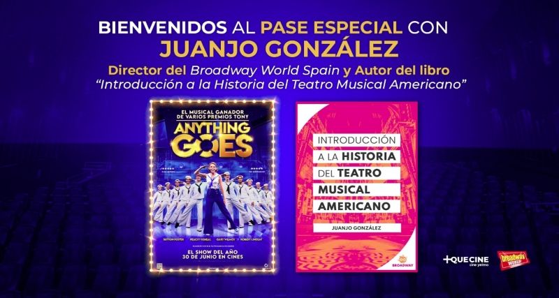 Los pases de ANYTHING GOES en los Ideal contarán con una introducción especial de Juanjo González  Image