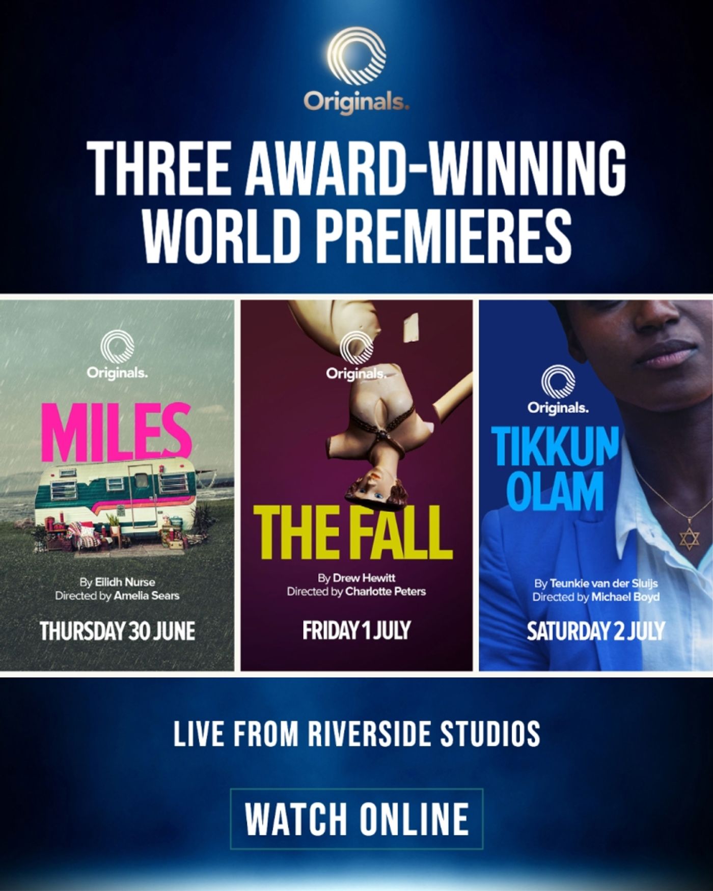 Guest Blog: Producer Steven Atkinson On The Originals Playwriting Award And The Importance Of Supporting New Writers  Image