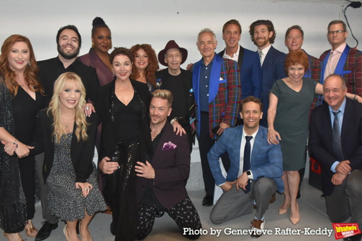 Carly Sakalove, Pedro Coppeti, Crystal Joy, Kelli Rabke, Scott Siegel, Jason Graae, Michael West, Taylor Crousore, Larry Raben, Leo Daigneault, Kristen Anderson, Christine Andress, Brian Charles Rooney, Danny Gardner, Cheryl Stern and Adam Grupper at 