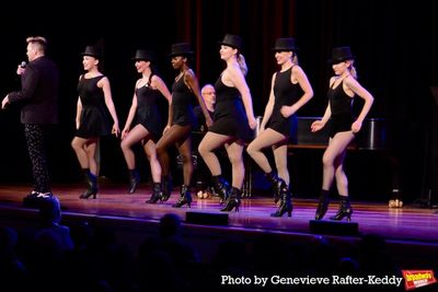 Brian Charles Rooney and The Broadway By The Year Dancers- Emily Applebaum, Anna Back Photo