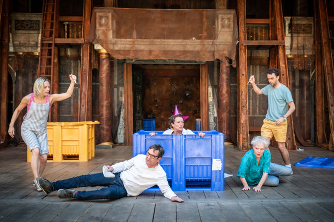 Photos: Inside Rehearsal For THE TEMPEST at Shakespeare's Globe  Image