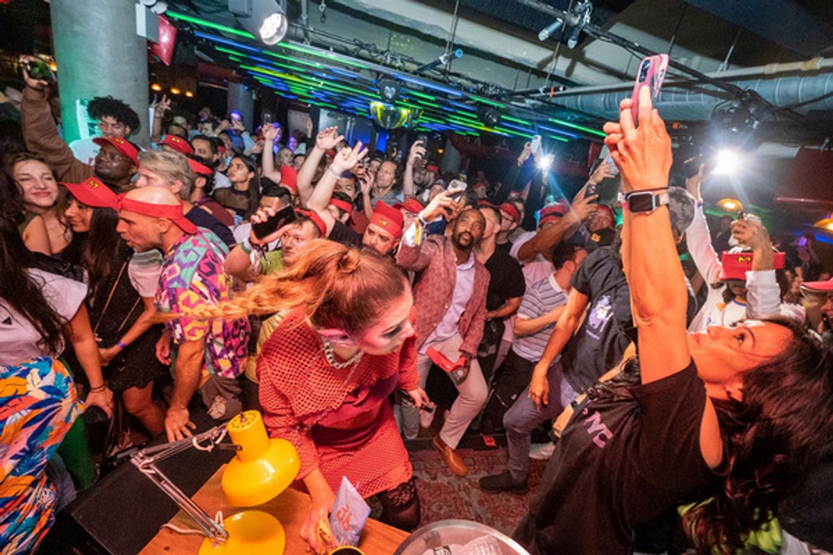NFTS for Goblintown and NFT Week in NYC at Photos: Broadway's Jay Armstrong Johnson And Mikayla Petrilla Perform With Steve Aoki at Goblintown NFT Party