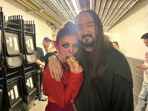 Mikayla Petrilla and Steve Aoki Photo