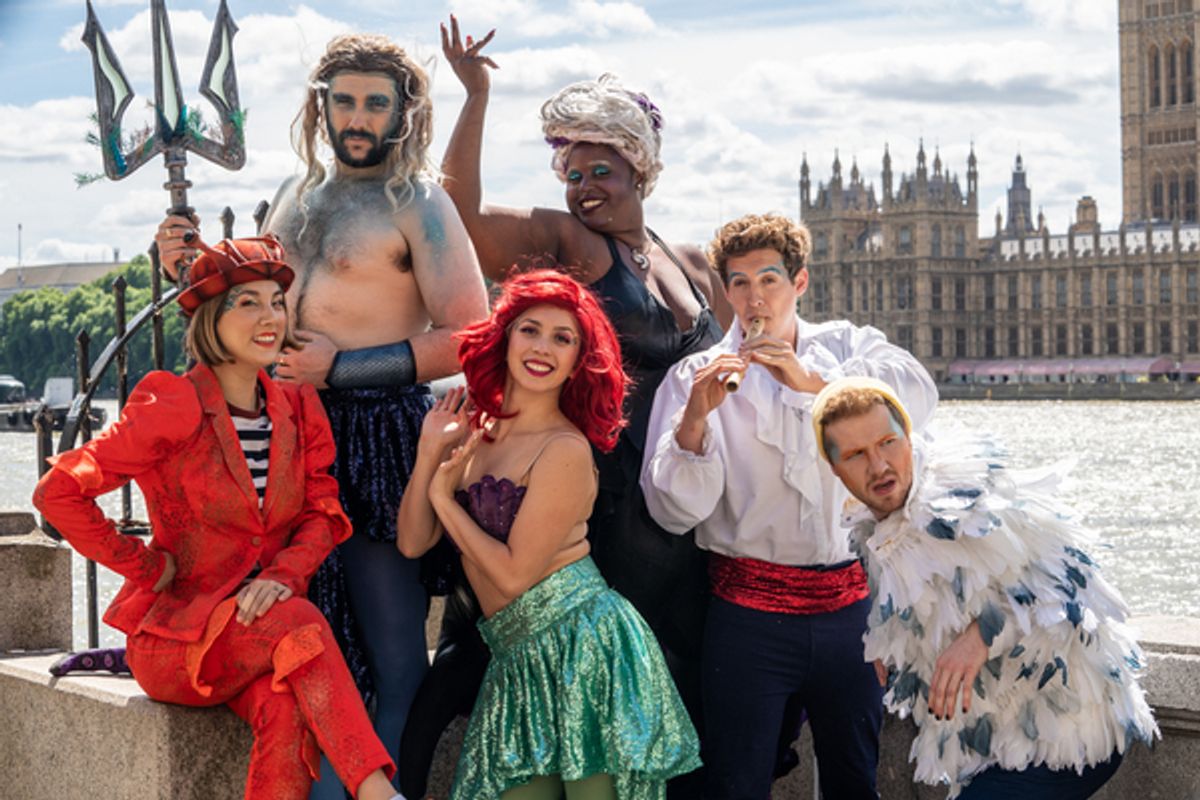 The Cast of UNFORTUNATE: THE UNTOLD STORY OF URSULA THE SEA WITCH at Photos: UNFORTUNATE THE UNTOLD STORY OF URSULA THE SEA WITCH Invades London South Bank