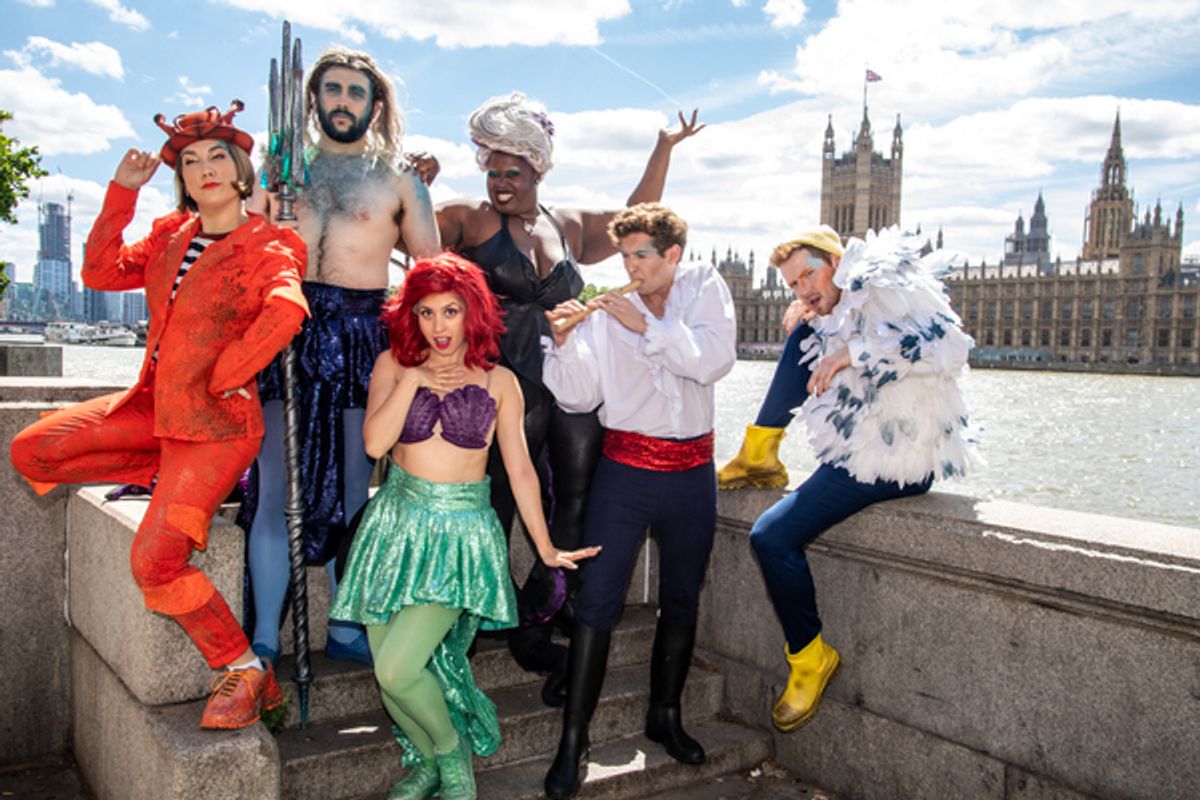 The Cast of UNFORTUNATE: THE UNTOLD STORY OF URSULA THE SEA WITCH at Photos: UNFORTUNATE THE UNTOLD STORY OF URSULA THE SEA WITCH Invades London South Bank