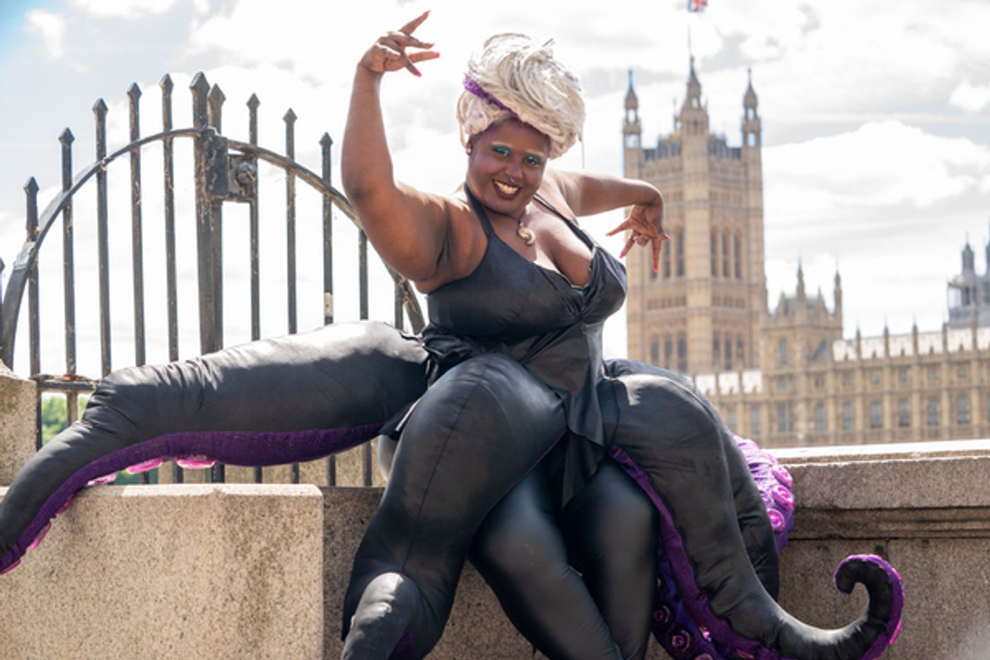 Photos: UNFORTUNATE THE UNTOLD STORY OF URSULA THE SEA WITCH Invades London South Bank  Image
