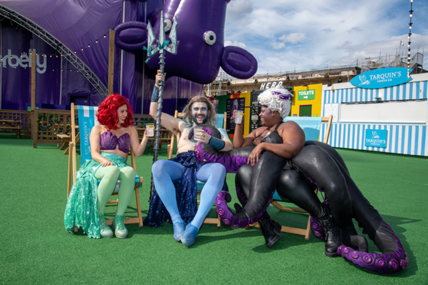 Photos: UNFORTUNATE THE UNTOLD STORY OF URSULA THE SEA WITCH Invades London South Bank  Image