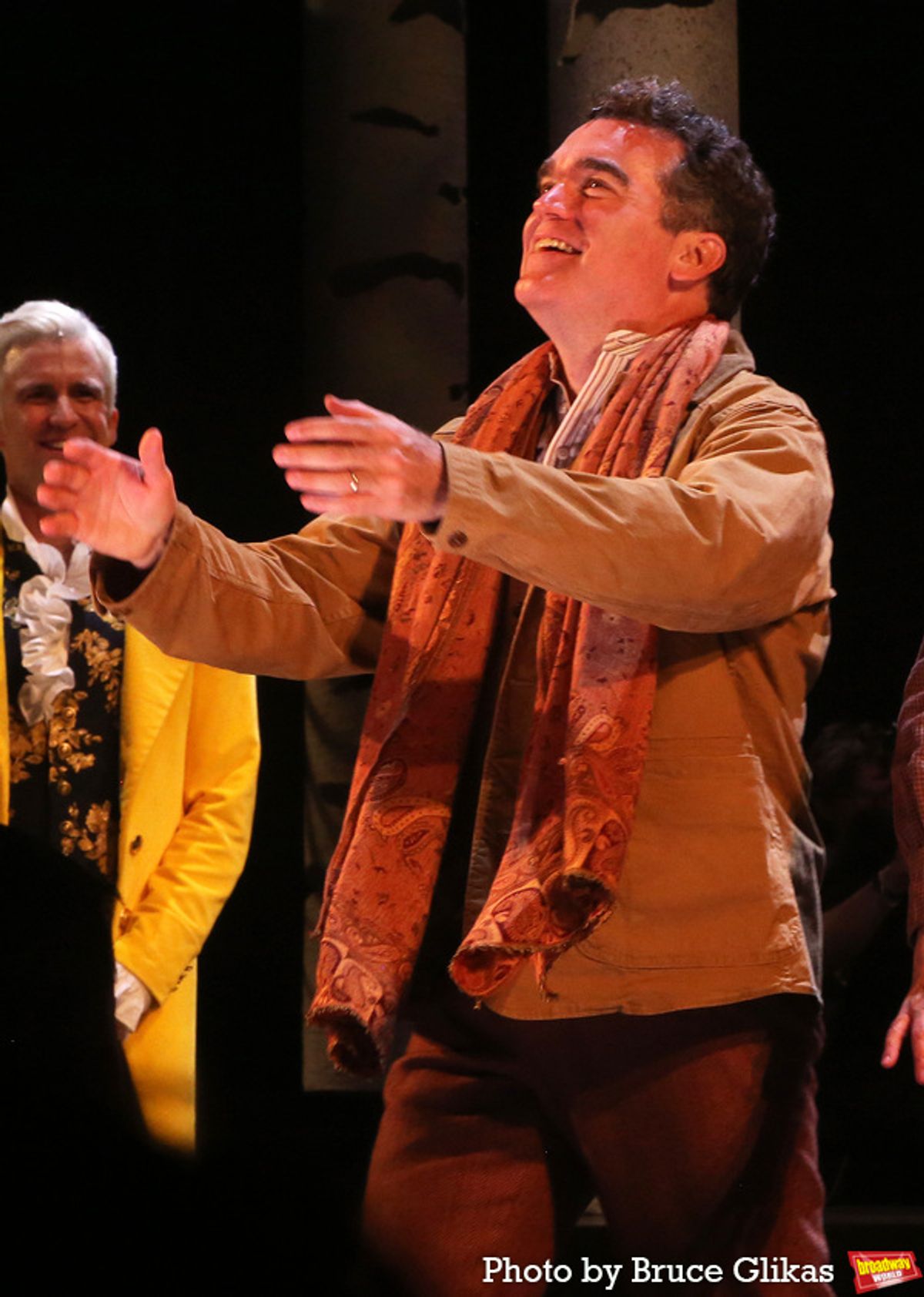 Brian d’Arcy James as 'The Baker' at Photos: The Cast of INTO THE WOODS Takes Bows at First Preview on Broadway