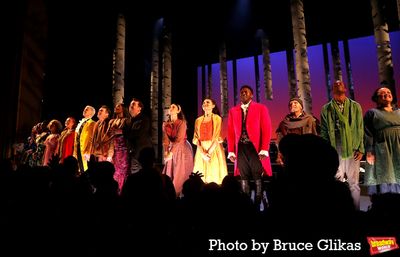 Julia Lester as "Little Red Riding Hood", Gavin Creel as "The Wolf/Cinderella’s Pri Photo