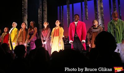 Julia Lester as "Little Red Riding Hood", Gavin Creel as "The Wolf/Cinderella’s Pri Photo