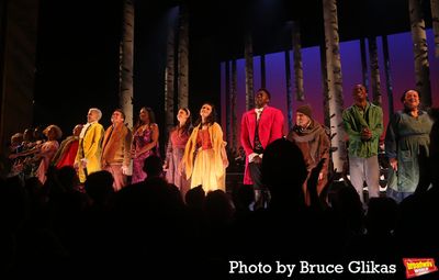 Julia Lester as "Little Red Riding Hood", Gavin Creel as "The Wolf/Cinderella’s Pri Photo