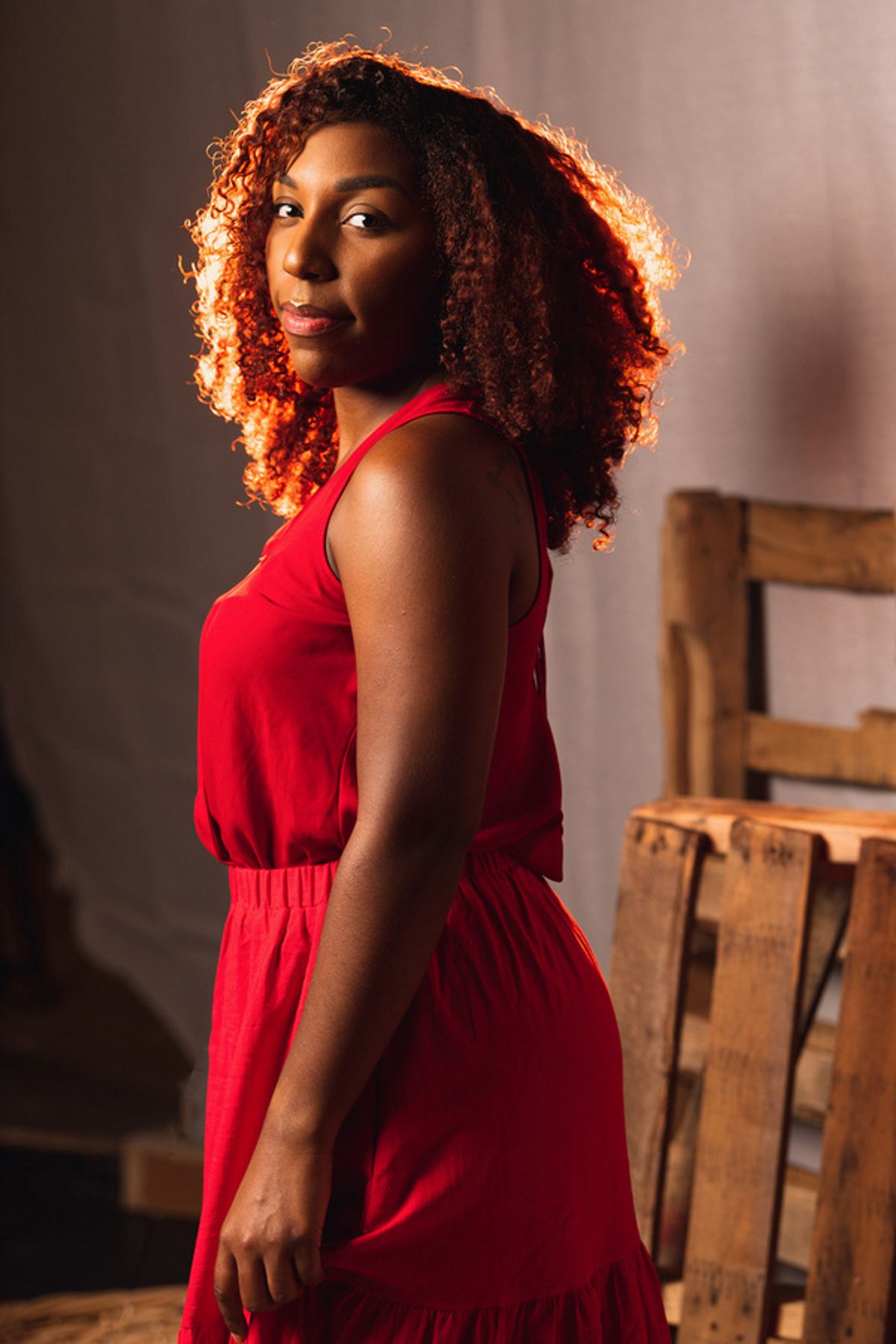 Janecia Stevenson as Ti Moune at Photos: First Look Of ONCE ON THIS ISLAND at The Public Theater of San Antonio