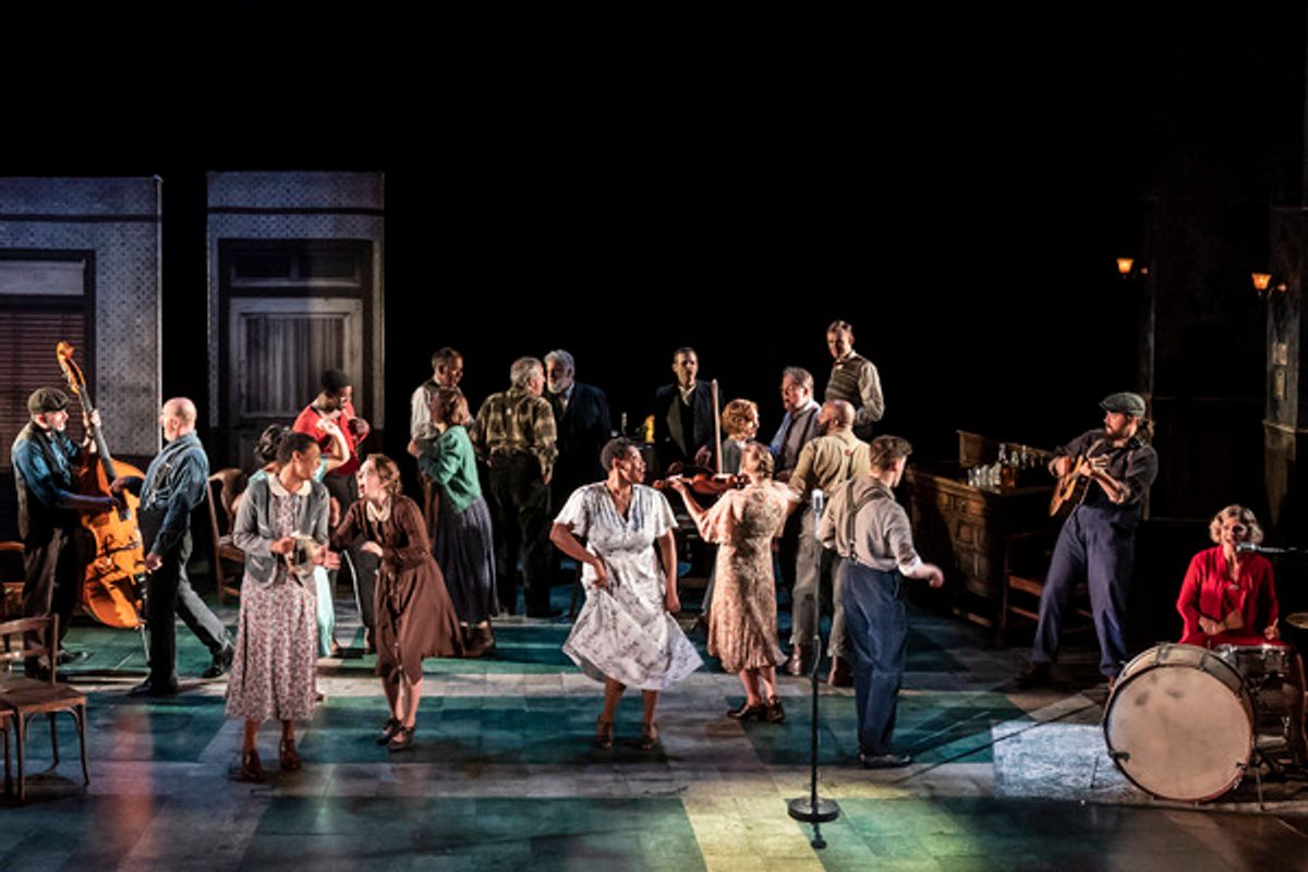 The company at Photos: First Look at GIRL FROM THE NORTH COUNTRY Dublin & UK Tour