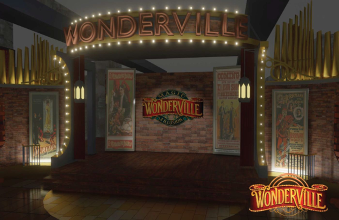 Photos: Get a First Look Inside the New West End Venue WONDERVILLE  Image