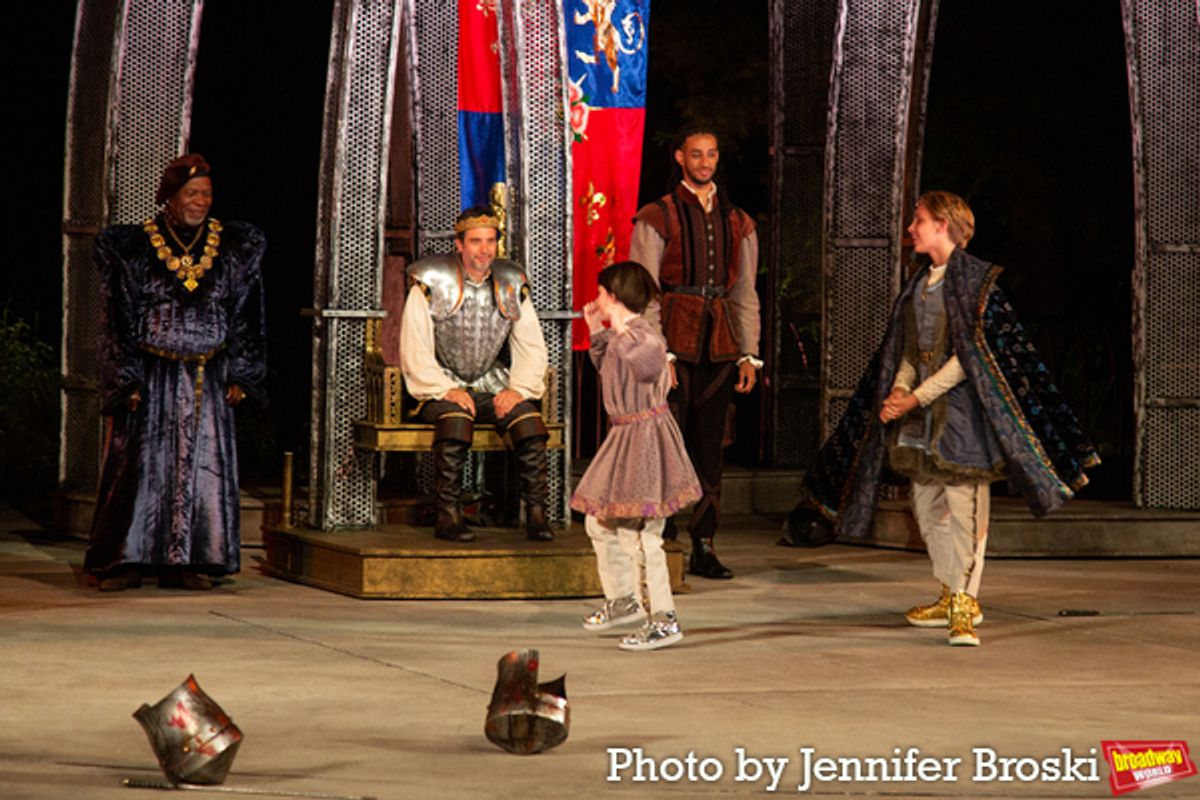 The cast of RICHARD III at Photos: The Cast of RICHARD III Takes Their Opening Night  Bows at the Delacorte Theater!