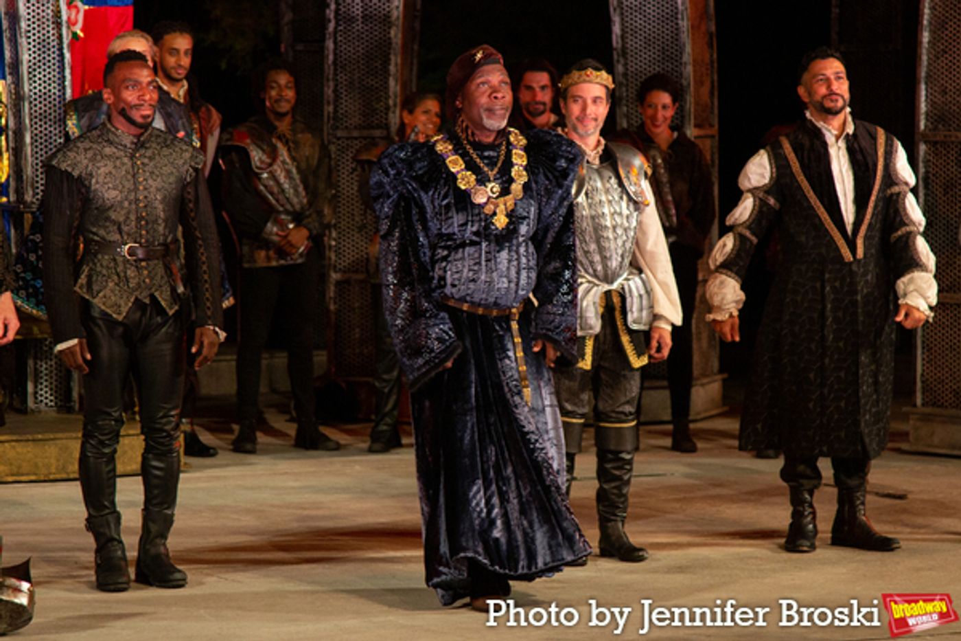Photos: The Cast of RICHARD III Takes Their Opening Night  Bows at the Delacorte Theater!  Image
