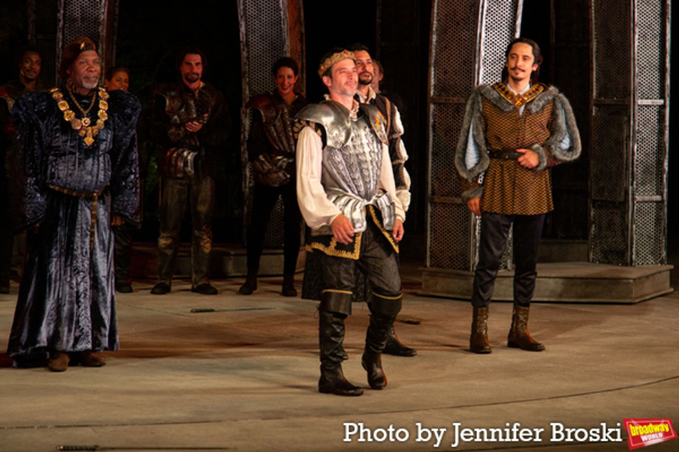 Photos: The Cast of RICHARD III Takes Their Opening Night  Bows at the Delacorte Theater!  Image