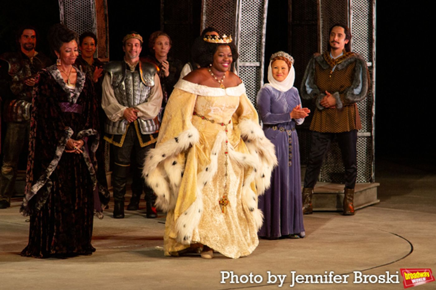 Photos: The Cast of RICHARD III Takes Their Opening Night  Bows at the Delacorte Theater!  Image