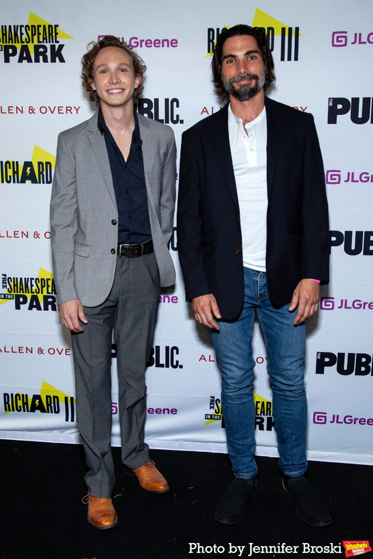 Skyler Gallun, Matt Monaco at Photos: The Cast of RICHARD III Takes Their Opening Night  Bows at the Delacorte Theater!