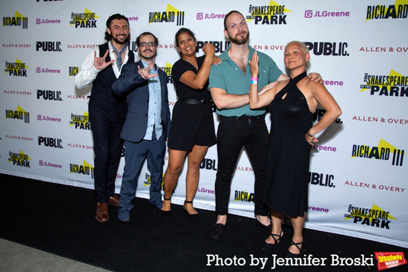 Photos: The Cast of RICHARD III Takes Their Opening Night Bows at the Delacorte Theater! Photos: The Cast of RICHARD III Takes Their Opening Night Bows at the Delacorte Theater! Image