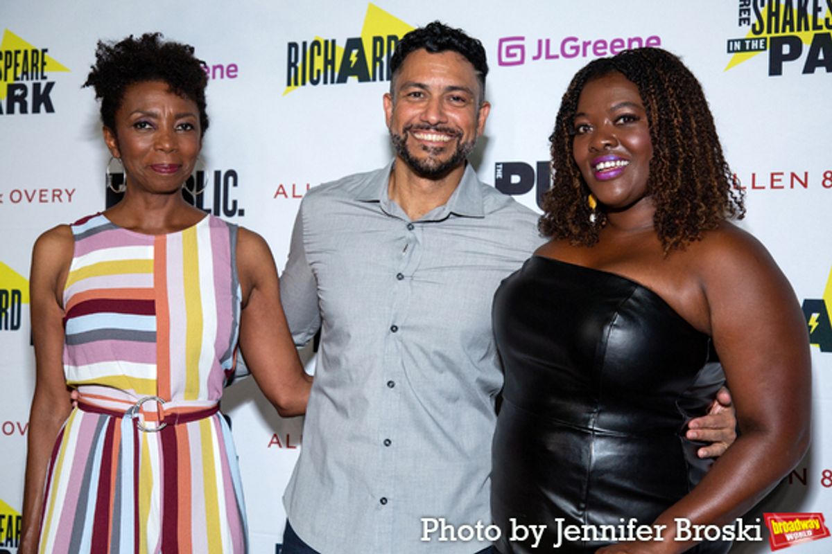 Sharon Washington, Sanjit De Silva, Heather Alicia Simms at 