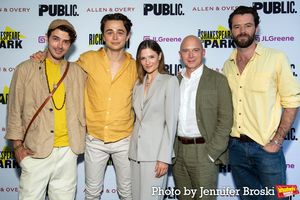 Harry Jacobson, Ben Ahlers, Louisa Jacobson, Michael Cerveris, Thomas Cocquerel Photo