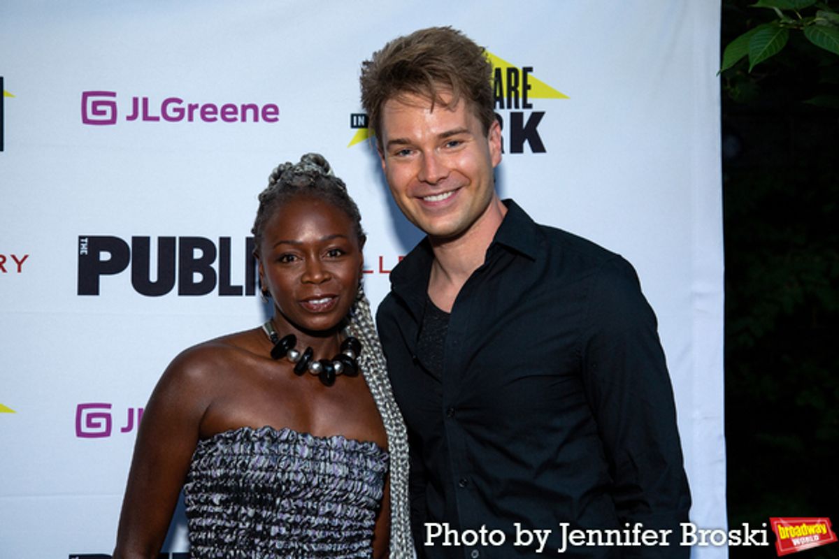 Zainab Jah, Daniel Mitura at 