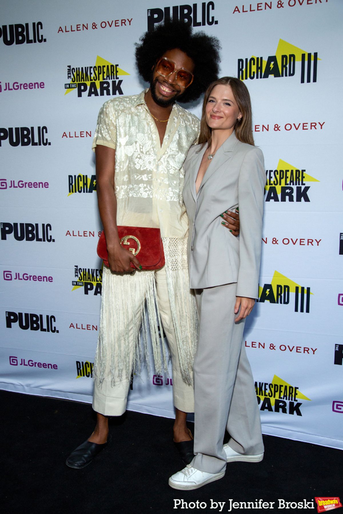 Jeremy O. Harris, Louisa Jacobson at 