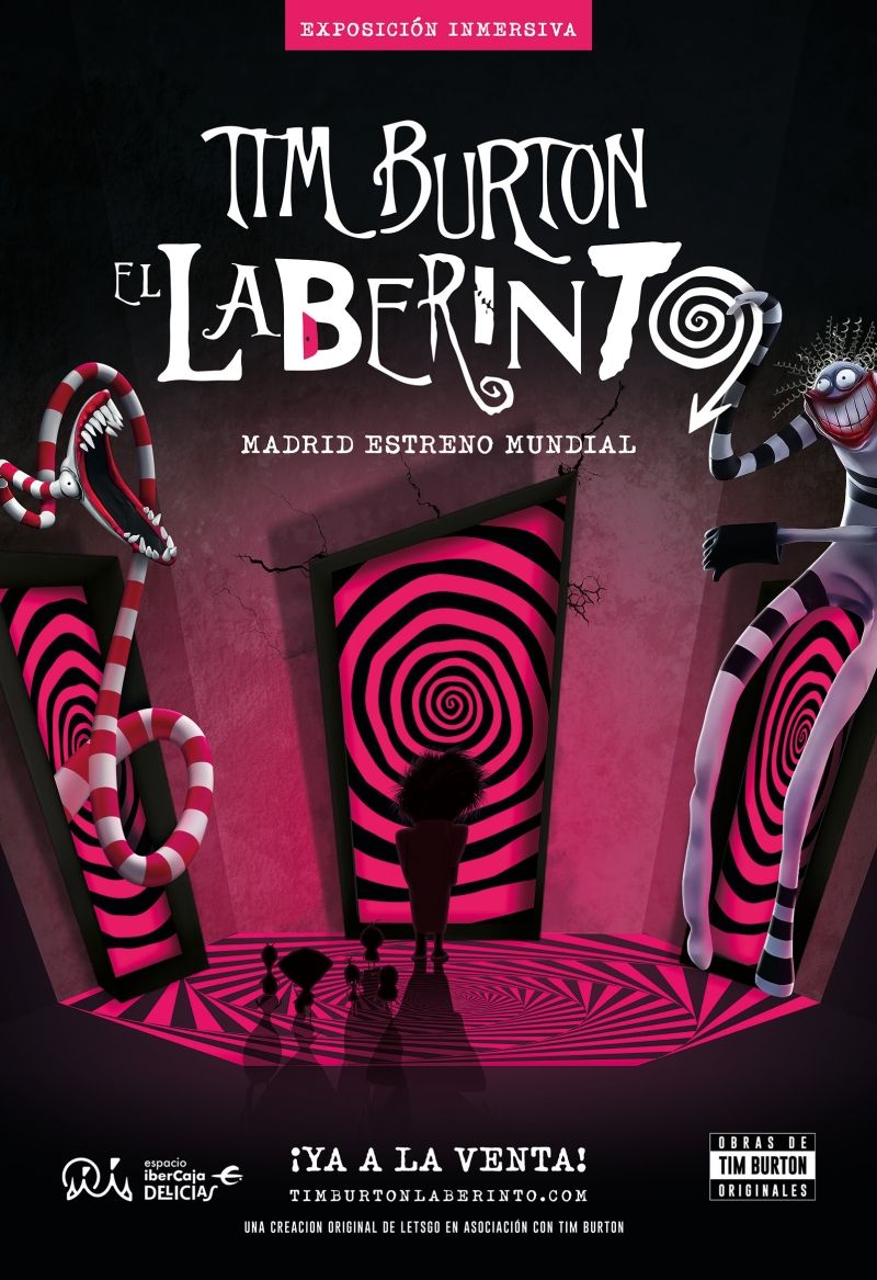 TIM BURTON, EL LABERINTO, llega a Madrid el 29 de septiembre  Image