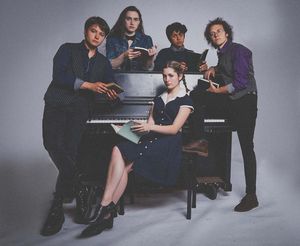 Kai Justice Rosales (Moshe Flinker), Camille Umoff (Renia Spiegel, Afra Sophia Tully  Photo